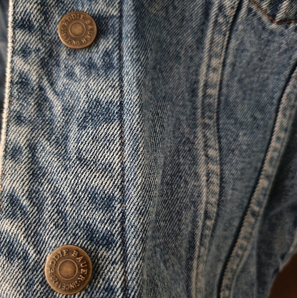 Vintage Eddie Bauer Denim Jacket M - Picture 6 of 6